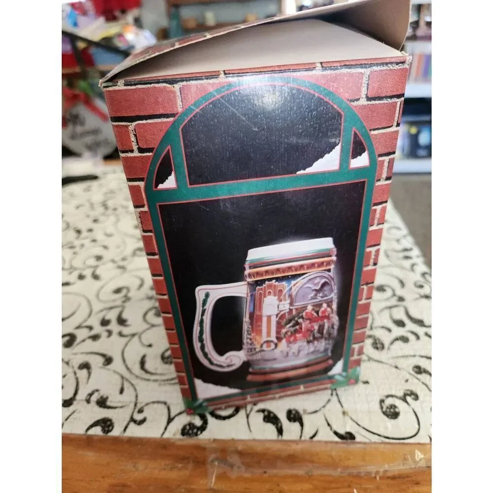 1997 Budweiser Holiday Stein
